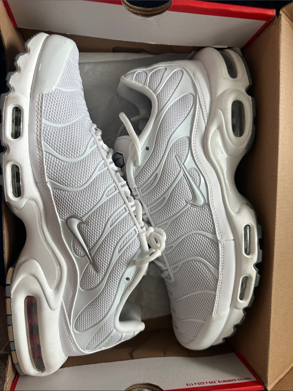 11.5 Men’s all white Air Max